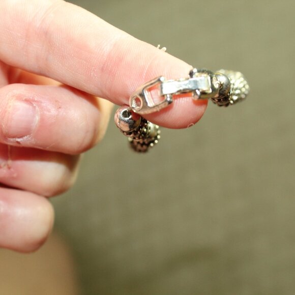 Napier Silver Balls 7" Bracelet - NEW - Picture 4 of 4